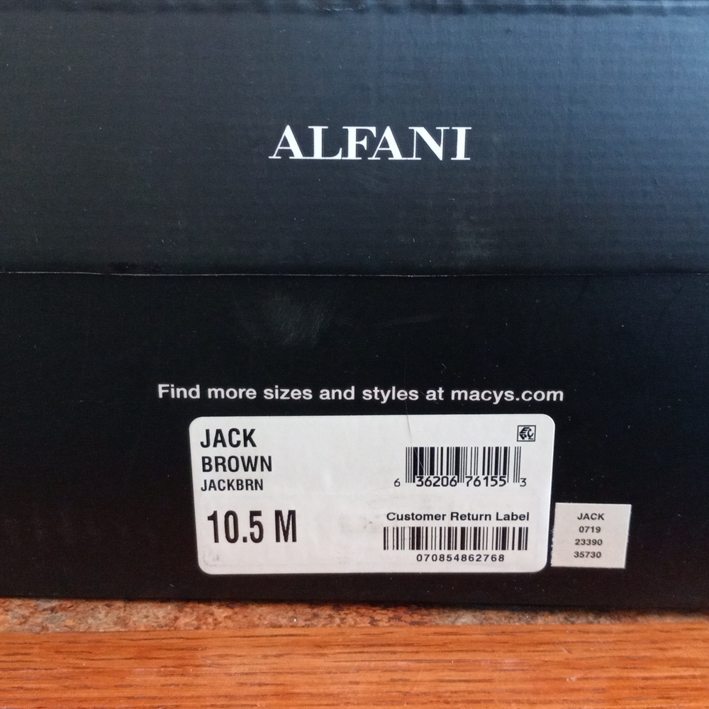 Alfani Jack Brown Boots